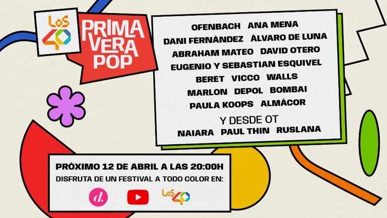 los 40 primavera pop