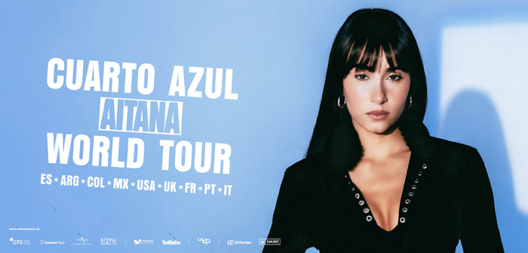 aitana cuarto azul world tour