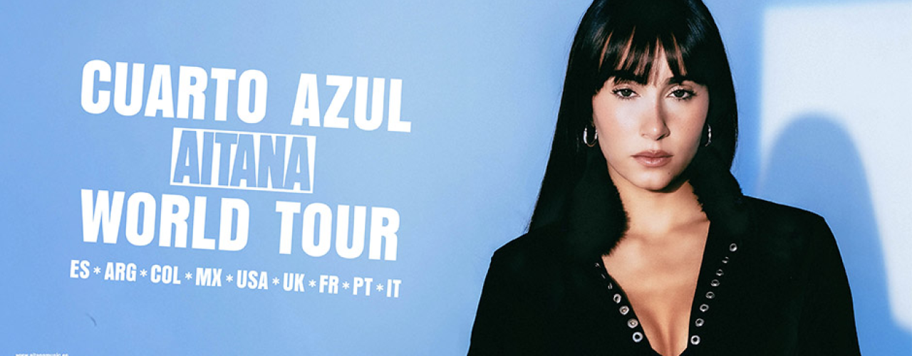 aitana cuarto azul world tour